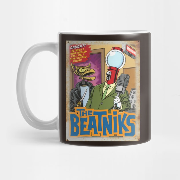 Mystery Science Rusty Barn Sign 3000 - Beatniks by Starbase79